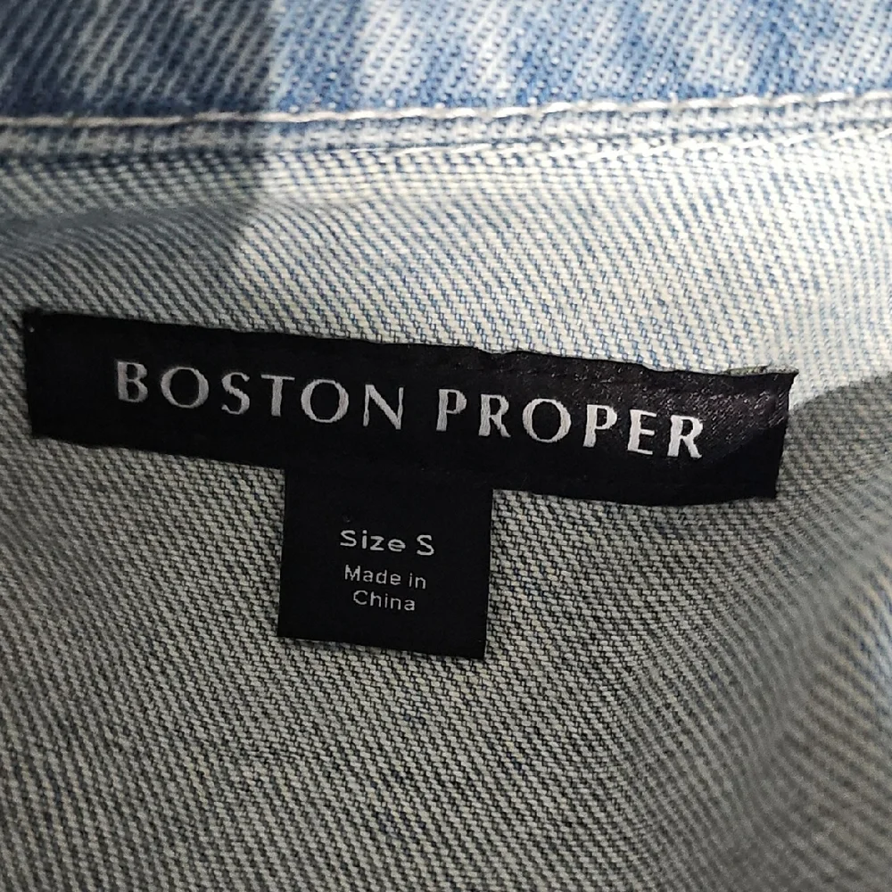 Pearl Embellished Denim Jacket - Picture 9 of 11